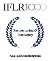 Recognised for Restructuring & Insolvency by IFLR